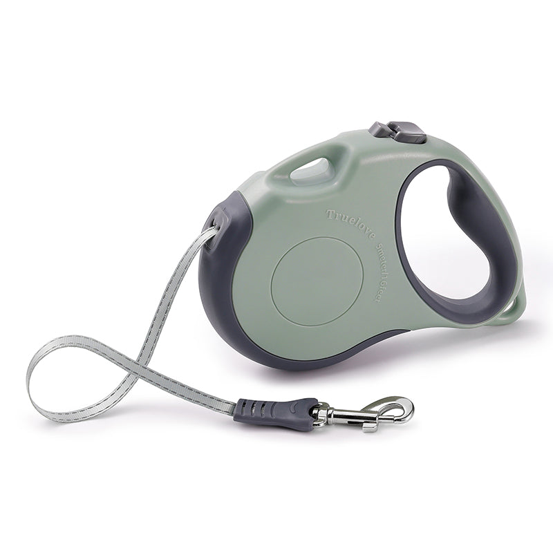 Reflective Retractable Leash with Unique Hands-Free Shoulder Strap