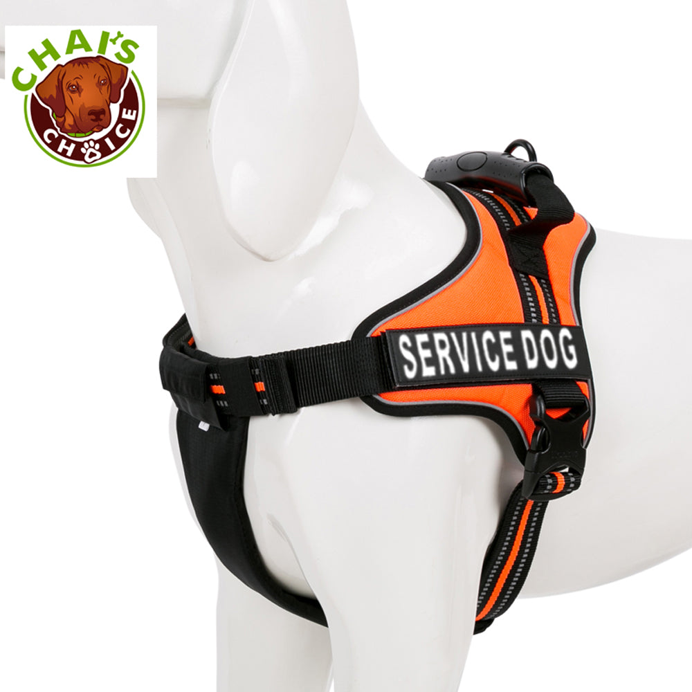 Chai’s Choice Service Dog Vest Harness Orange