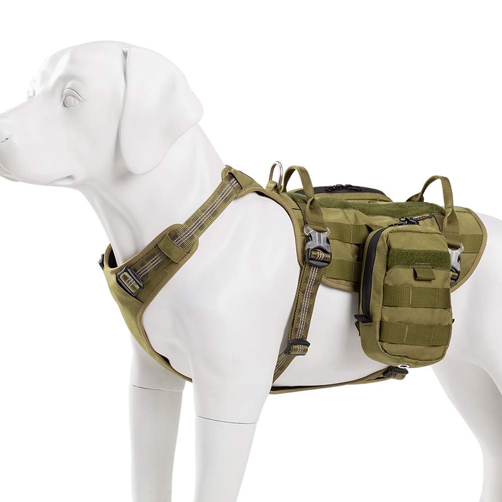 Chai's Choice Rover Scout High Performance Tactical Training Military Backpack Dog Harness - Chai's Choice