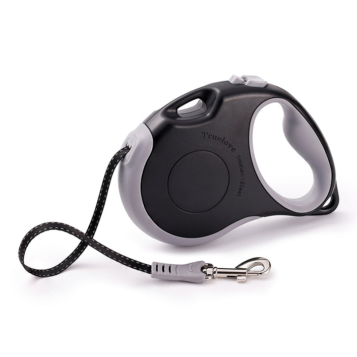 Reflective Retractable Leash with Unique Hands-Free Shoulder Strap