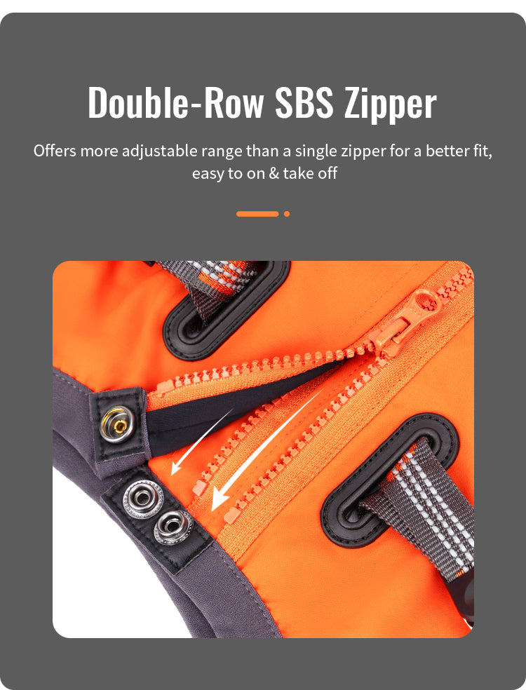 High Performance Foul Weather Jacket Vest - Raincoat Harness Combination