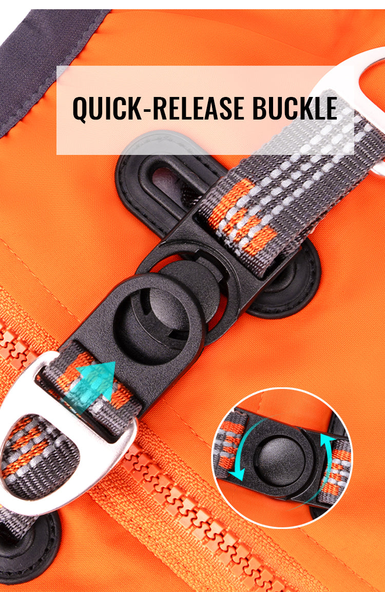 High Performance Foul Weather Jacket Vest - Raincoat Harness Combination