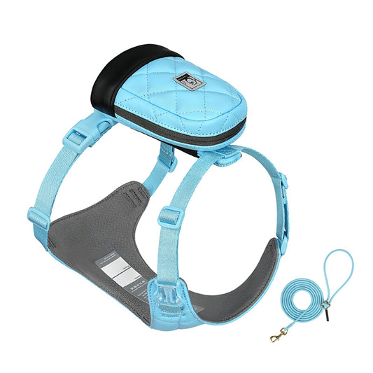 Eco-Friendly Harness Set with Mini Backpack — 3-Piece Walking Kit