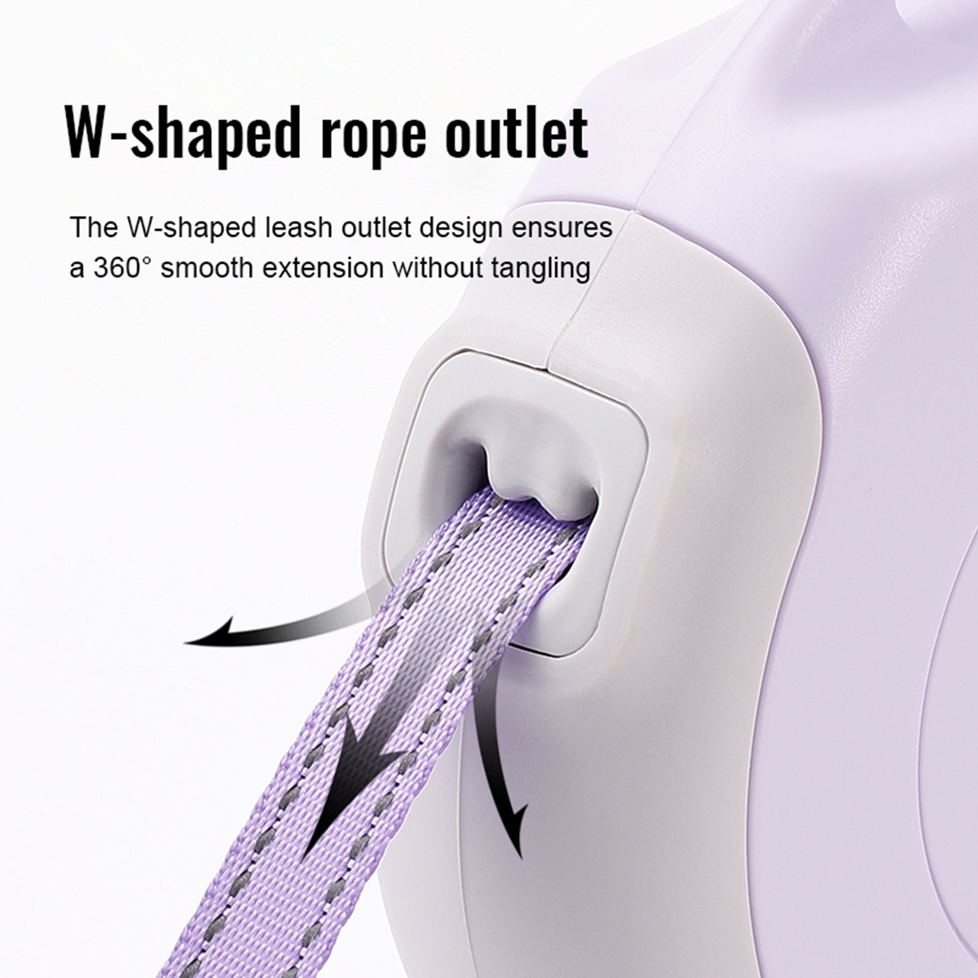 Chai's Choice Reflective Hands-Free Extendable Leash