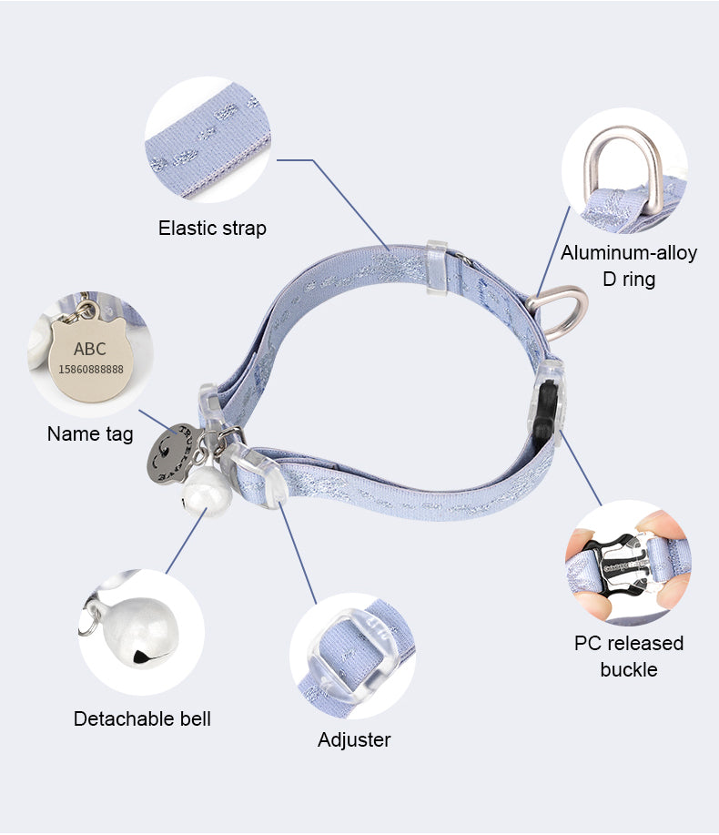 CHAI'S CHOICE COMFORT FIT LIGHTWEIGHT CAT SAFETY COLLAR