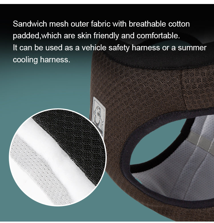 CHAI'S CHOICE VEHICLE SAFETY DOG HARNESS (CRASH TESTED)