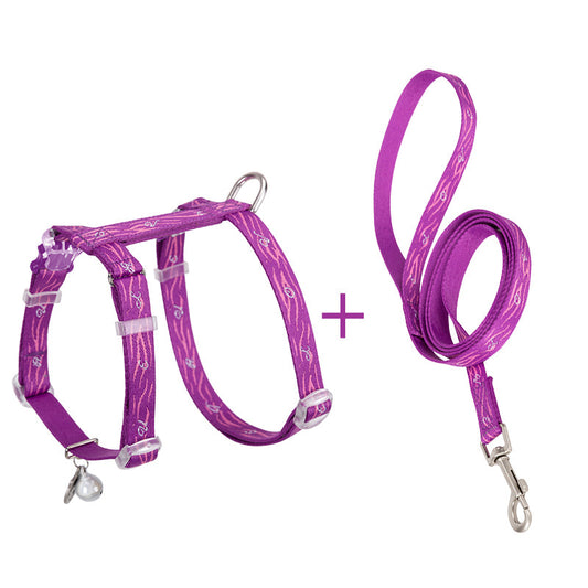CHAI'S CHOICE ESCAPE-PROOF CAT HARNESS/LEASH COMBO