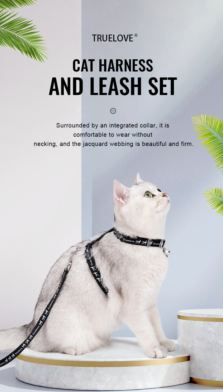 CHAI'S CHOICE ESCAPE-PROOF CAT HARNESS/LEASH COMBO