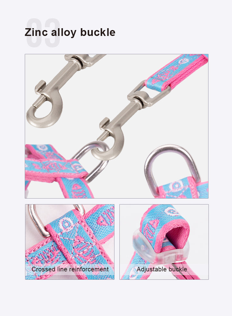 CHAI'S CHOICE ESCAPE-PROOF CAT HARNESS/LEASH COMBO