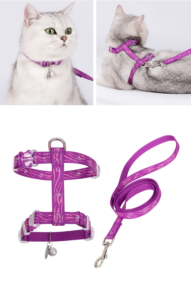 CHAI'S CHOICE ESCAPE-PROOF CAT HARNESS/LEASH COMBO