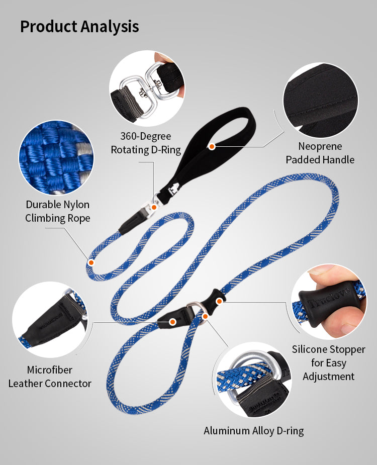 Chai's Choice Training Rope Dog Slip Leash