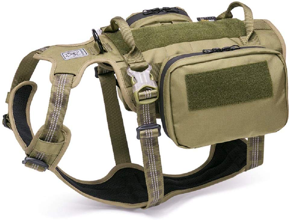 Chai's Choice Rover Scout High Performance Tactical Training Military Backpack Dog Harness - Chai's Choice
