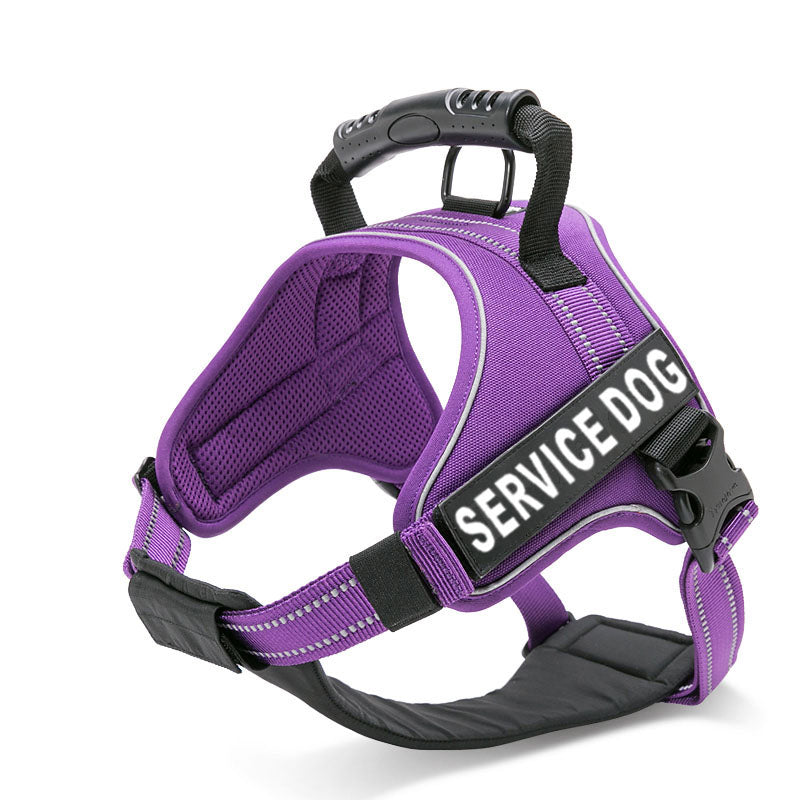 Purple-Service-Dog-Vest-Harness