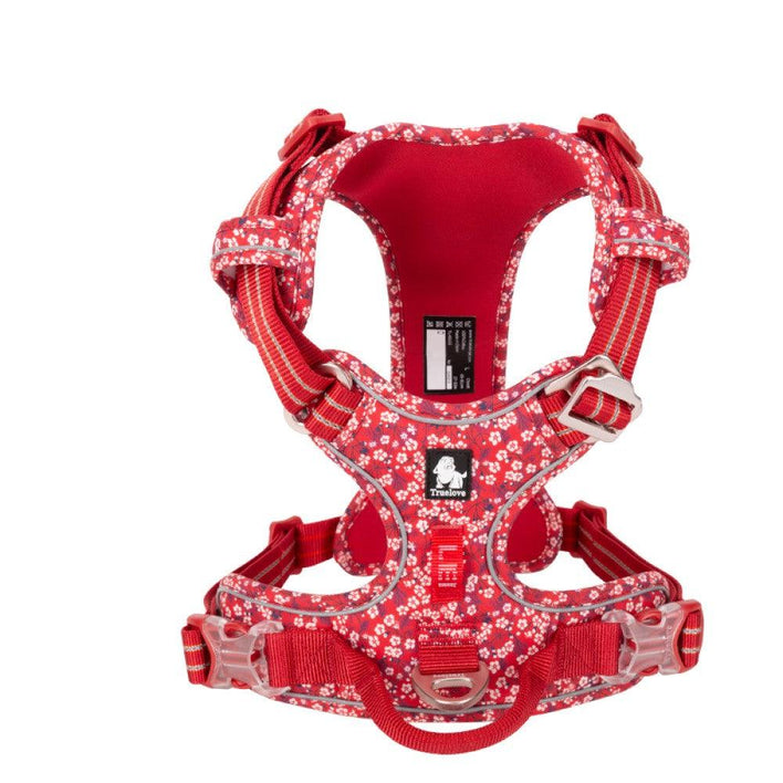 Chai's Choice Floral Edition Dog Harness